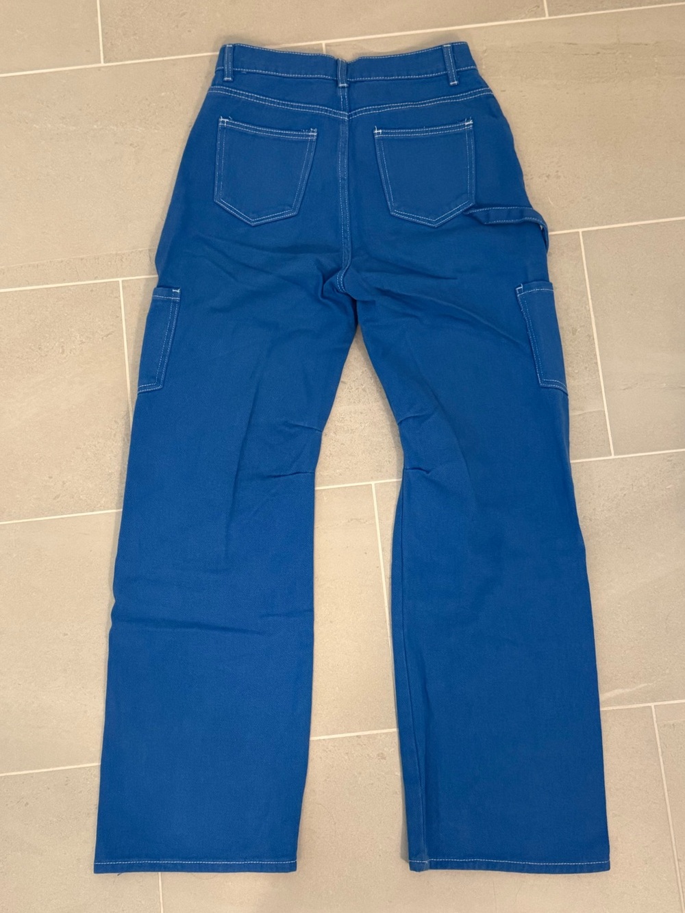 Lioness Blue Cargo Utility Pants - Picture 3 of 4